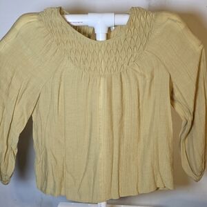 Women's Yellow By The River  Top